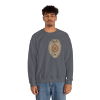 Flames Test Metal Courage Defines the Firefighter Crewneck Sweatshirt